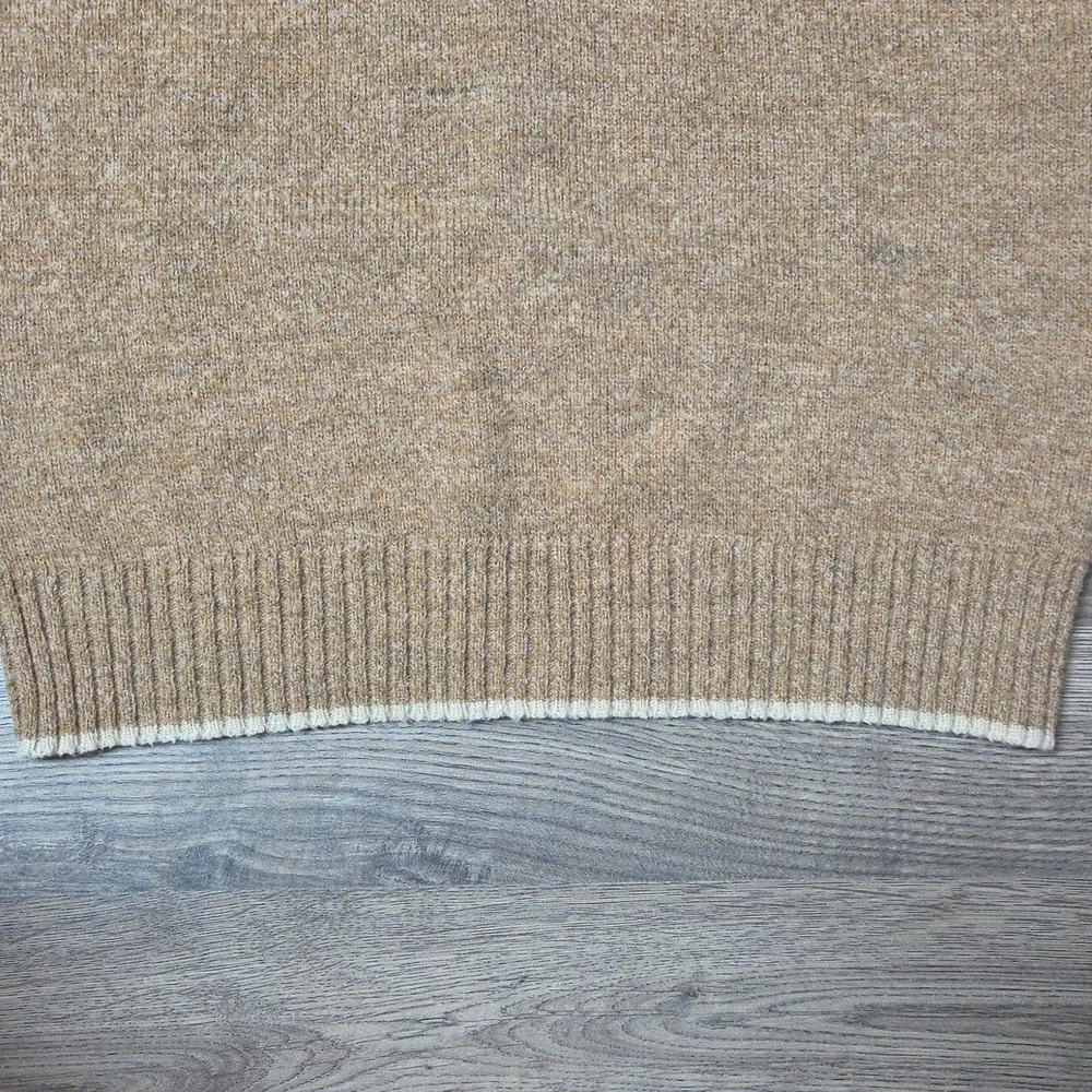 Saturdays In California Vintage 15% Shetland Wool Sweater Size XL - Picture 3 of 8